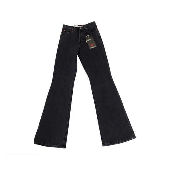 Levi’s Premium Ribcage Bootcut Jeans 25 X 33 - Picture 5 of 8